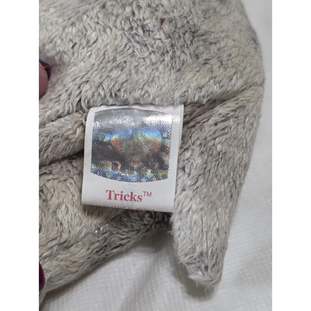TY 2000 NWT Grey Dog 
